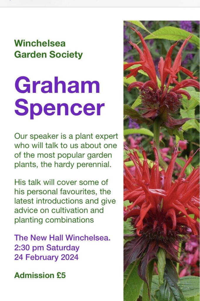 Winchelsea Garden Society Winter Lecture