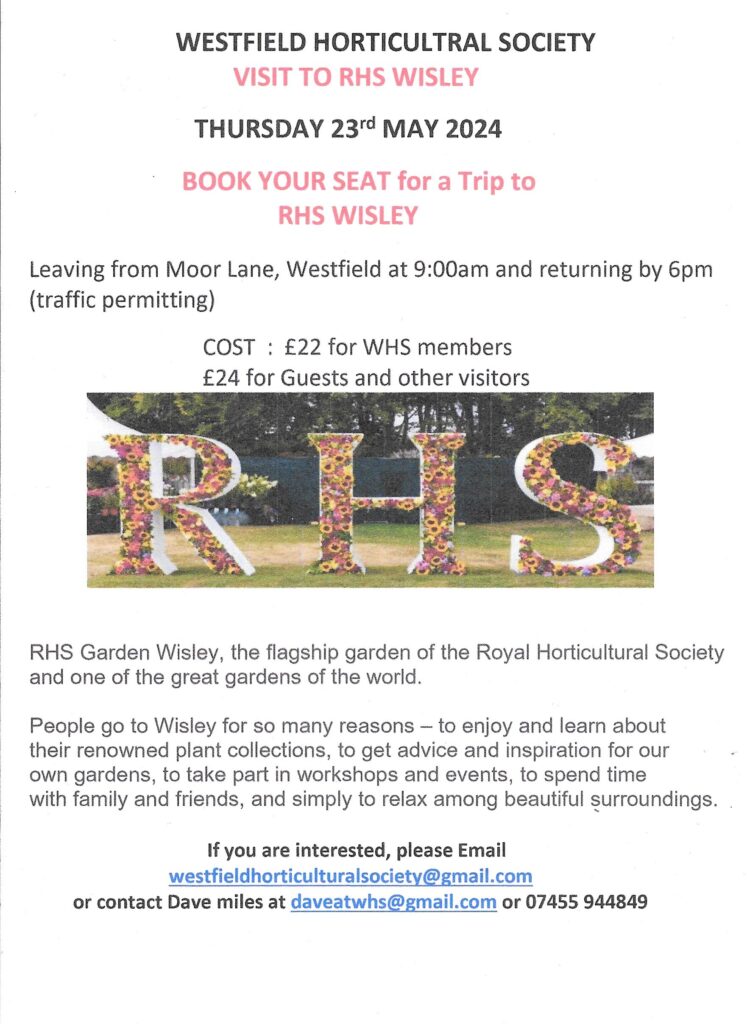 Coach Trip to RHS Wisley