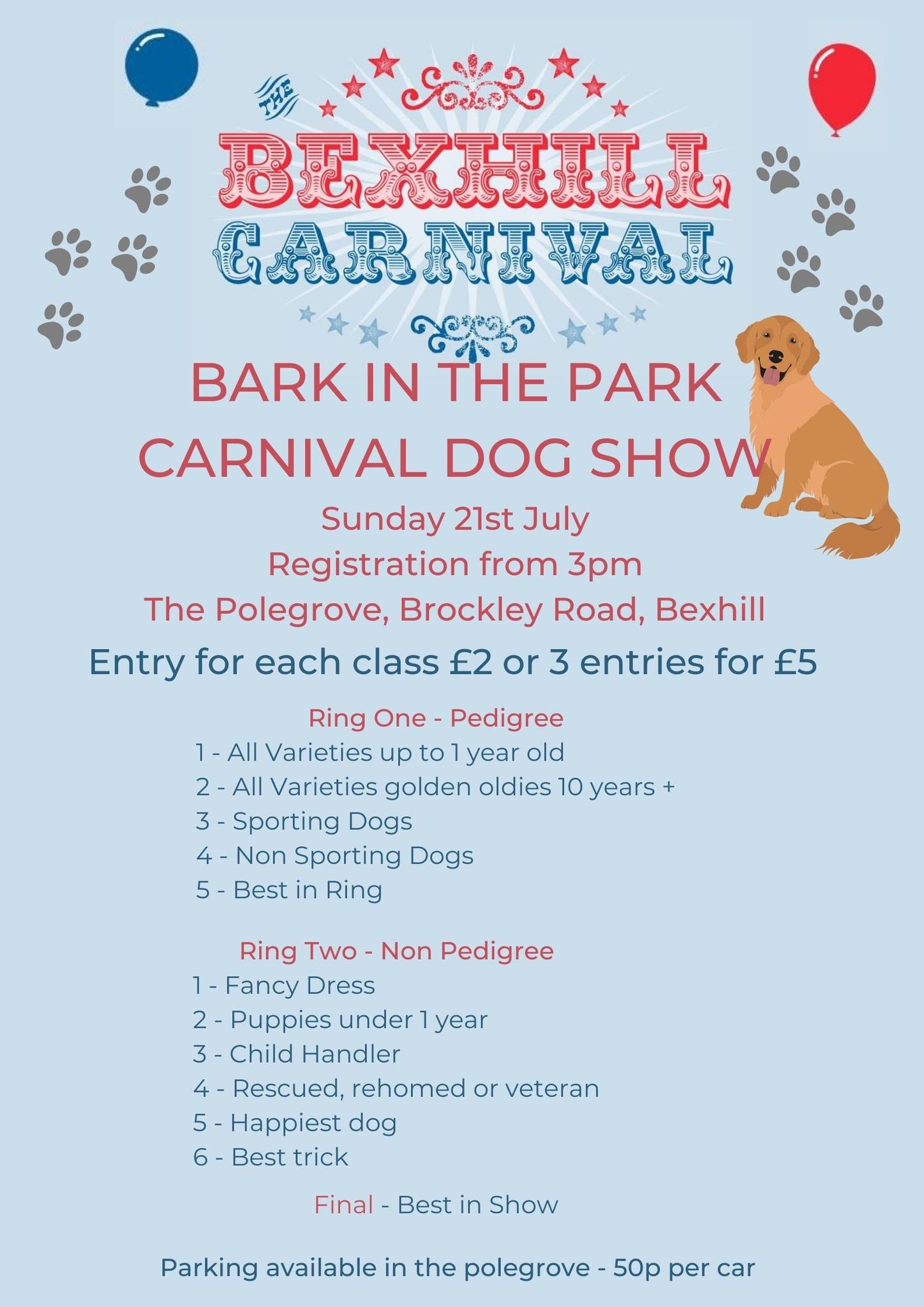 Bark in the Park - Carnival Dog Show
