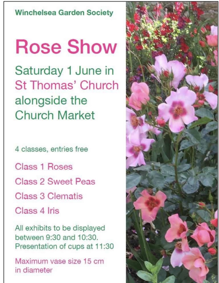 Winchelsea Garden Society Rose Show/Church Market