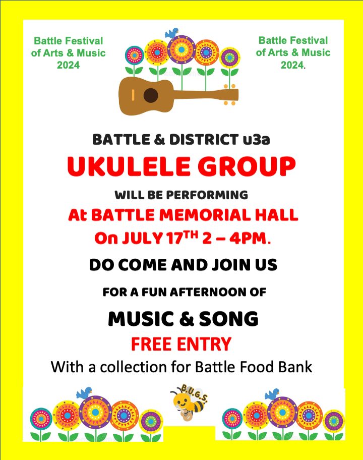Battle & District u3a Ukulele Group