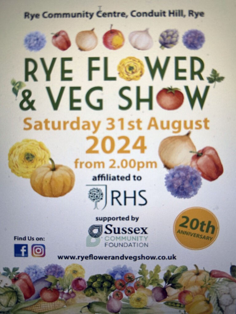 Rye Flower and Veg Show