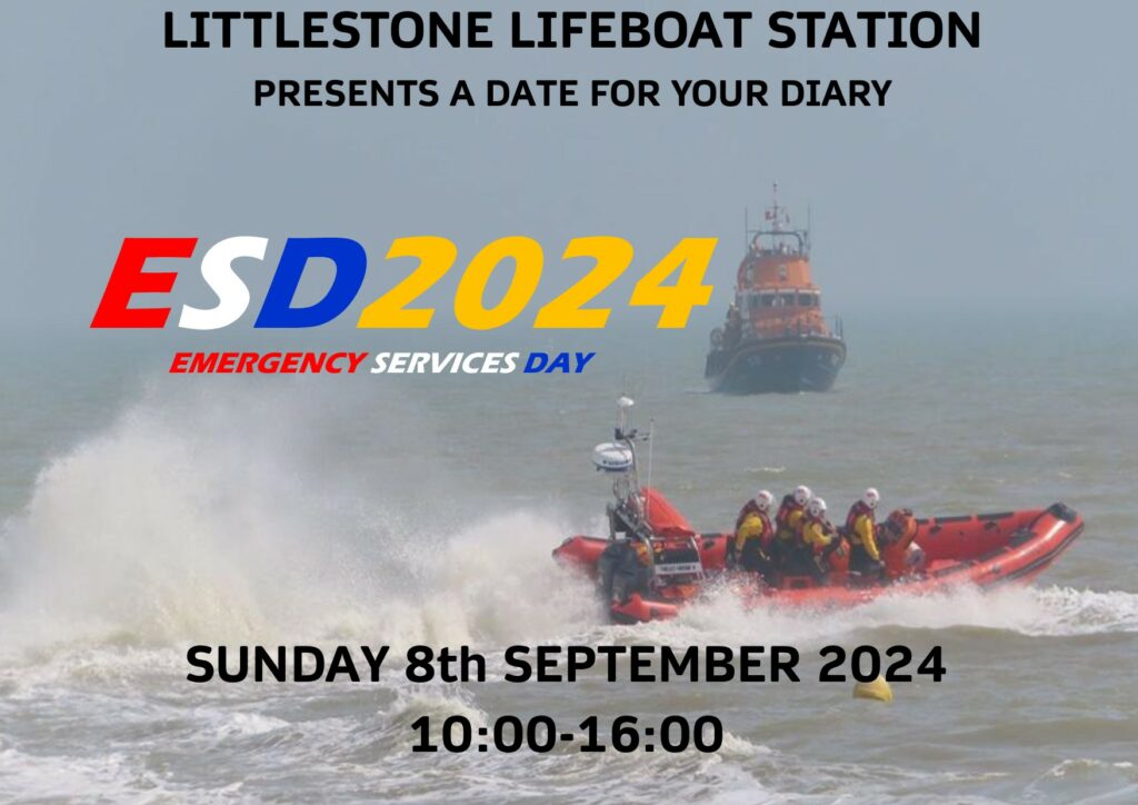 Emergency Services Day- at Littlestone RNLI