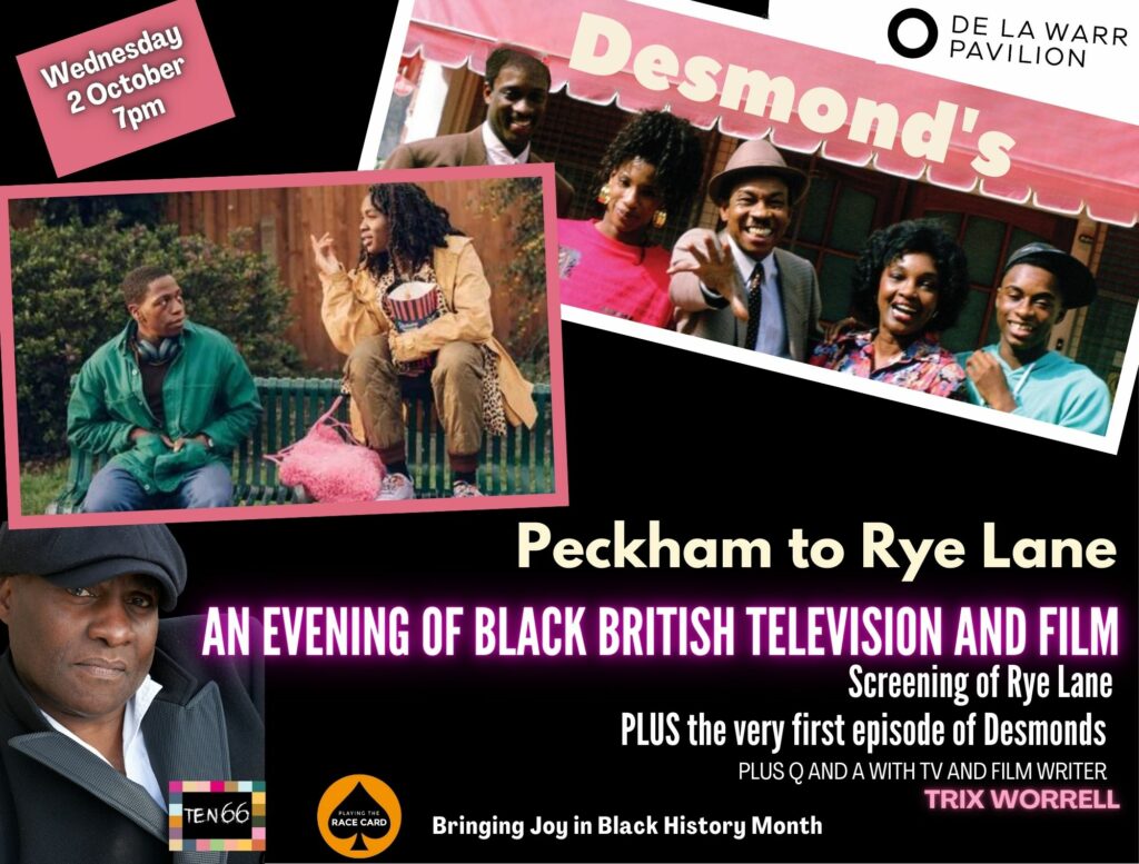 From Desmond’s to Rye Lane: An Evening of Black British Film and Television