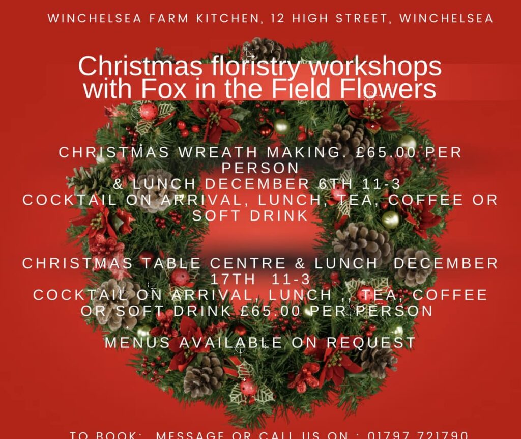 Christmas Floristry Workshop