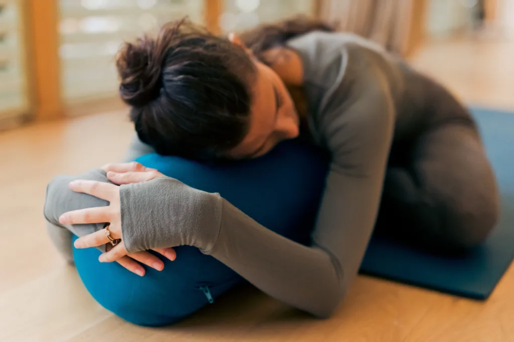Snow Moonrise Yoga