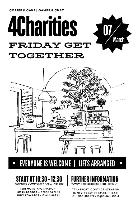 4Charities Drop in Friday
