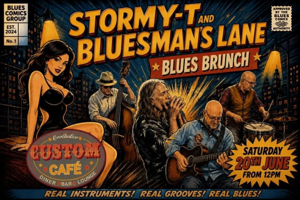 Acoustic Blues Brunch: Stormy-T & Bluesmans Lane