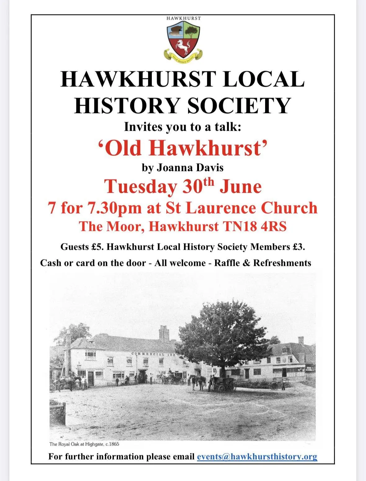 HLHS Talk "Old Hawkhurst"