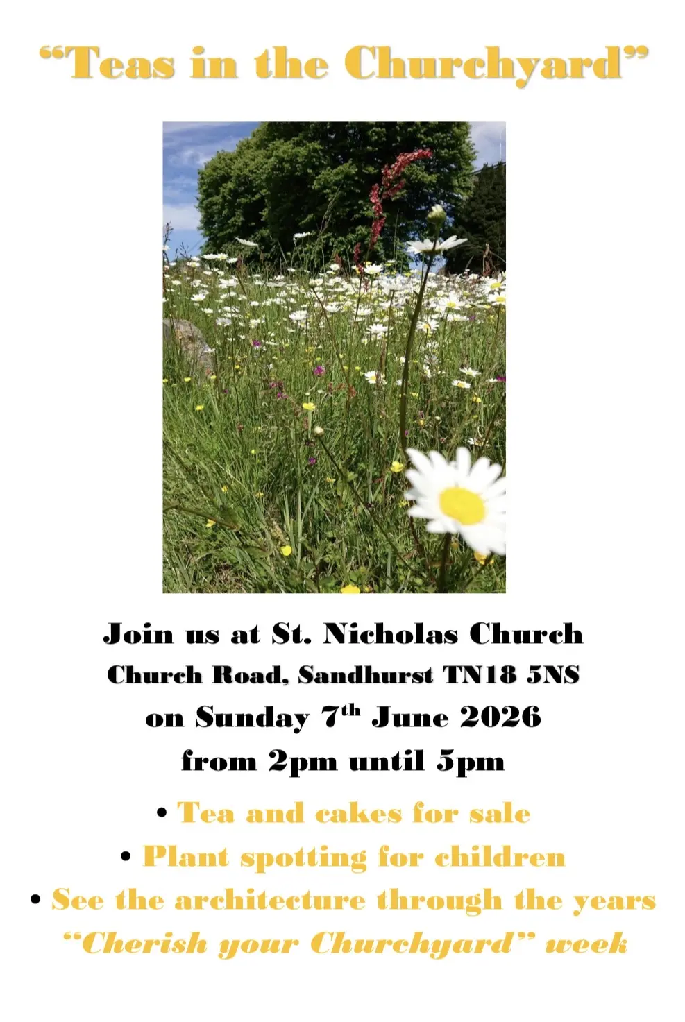 Teas in the Churchyard