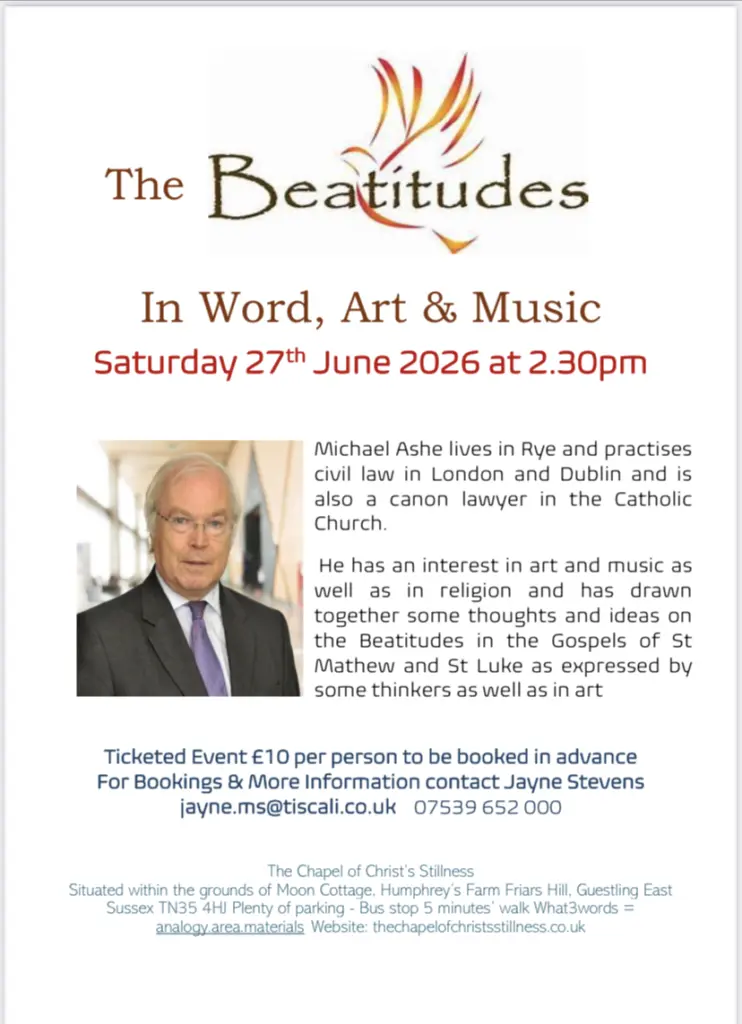 The Beautitudes in Words, Art & Music