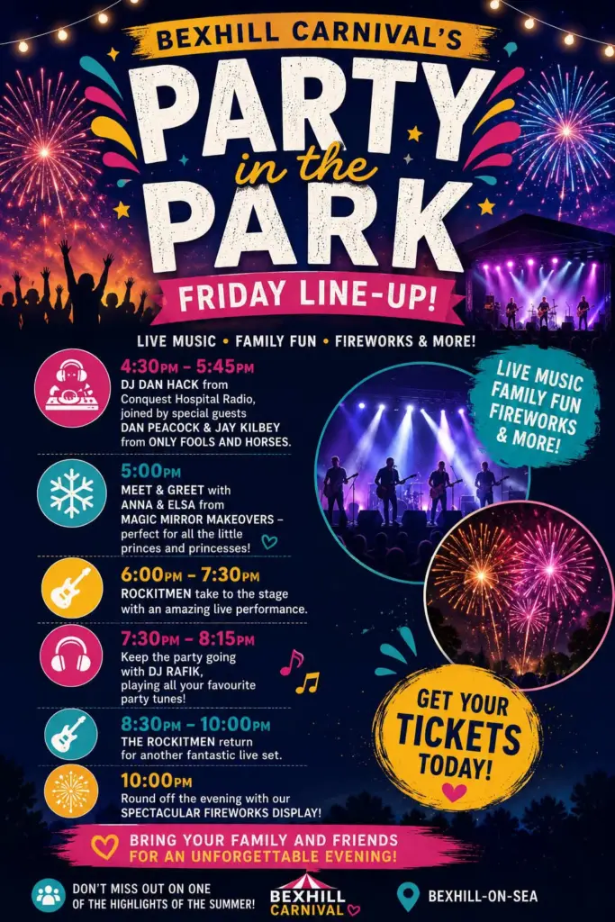 Bexhill Carnival Party in the Park Bexhill Carnival Party in the Park