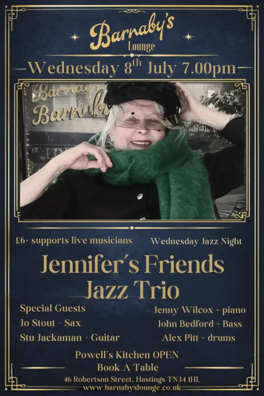 Jennifer’s Friends ~ Jazz Night