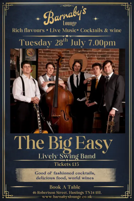 The Big Easy ~ 5 Piece Swing Band