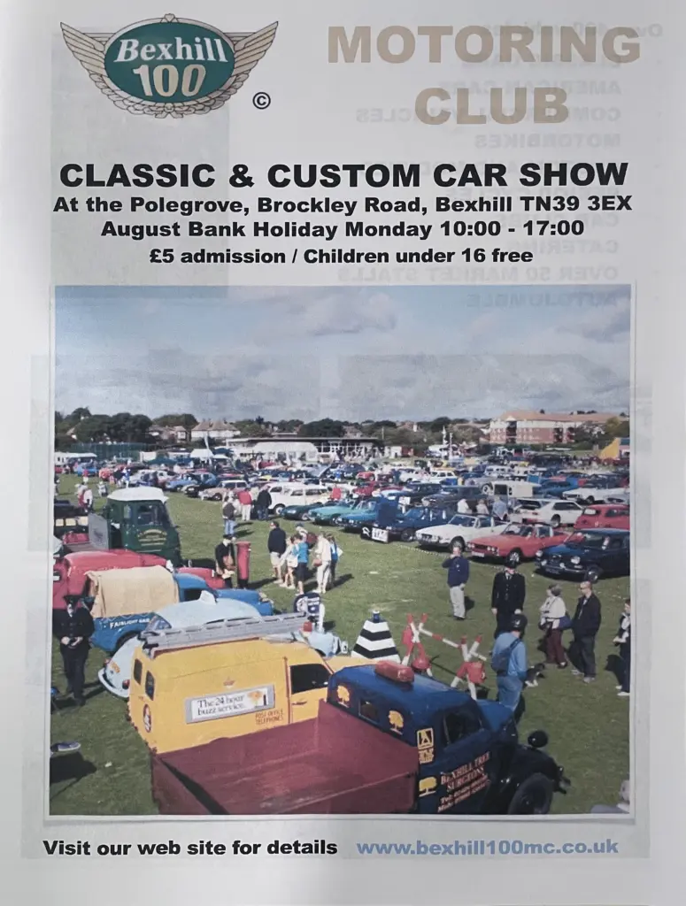 Bexhill 100 Classic and Custom Car Show