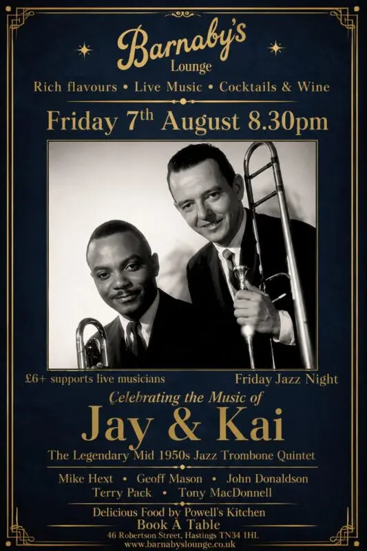 “Jay & Kai” ~ Mike Hext & Geoff Mason Trombone Quintet