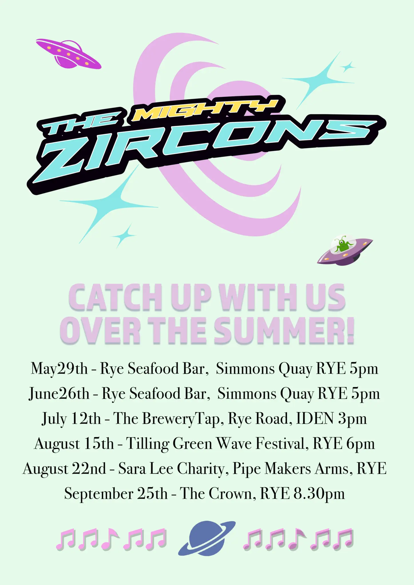 The Mighty Zircons!