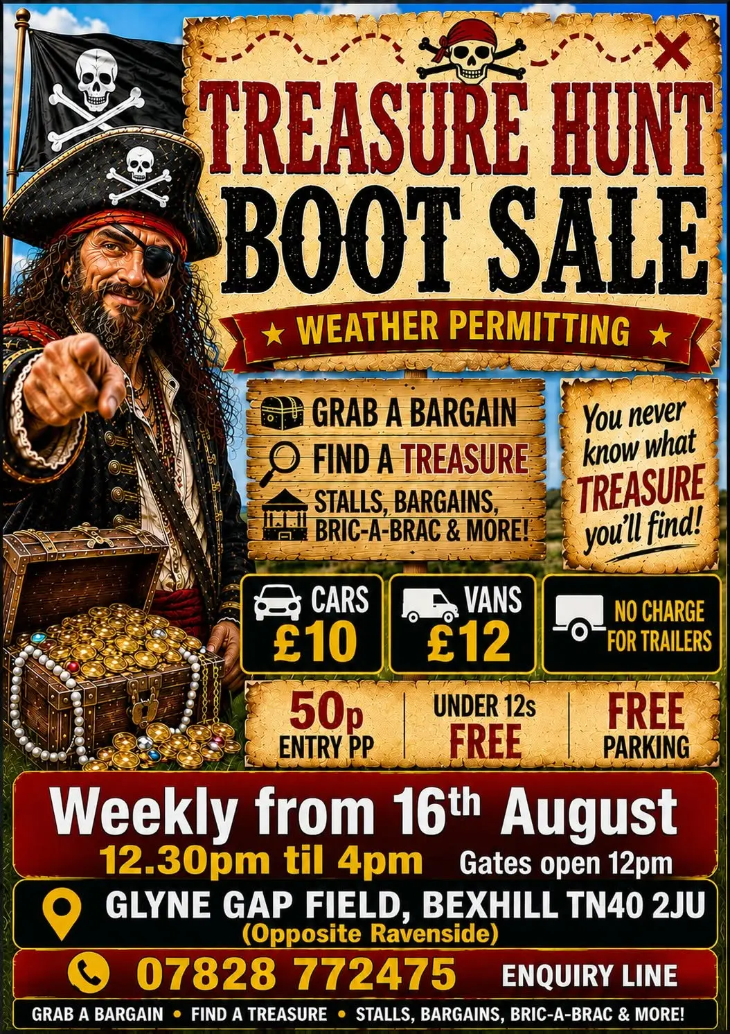 Treasure Hunt Boot Sale Treasure Hunt Boot Sale