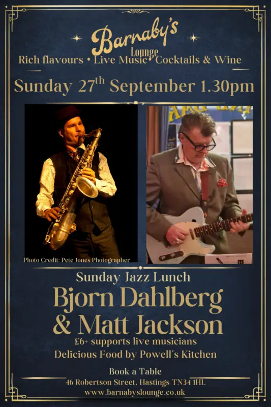 Bjorn Dahlberg & Matt Jackson Bluesy Jazz Duo