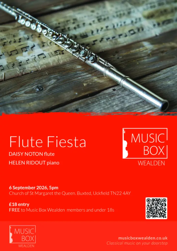 Flute Fiesta – a recital for flute and piano