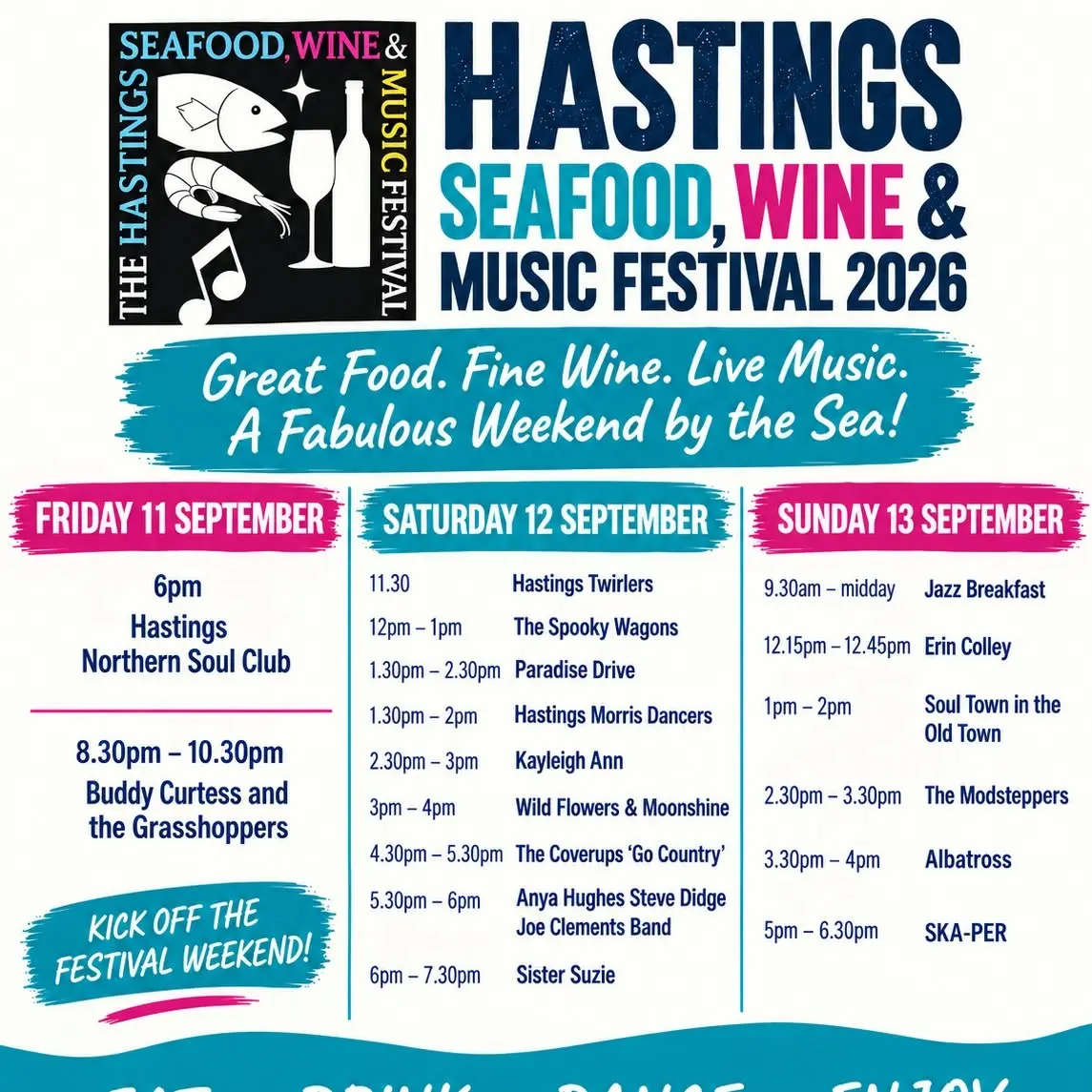 Hastings Seafood, Wine & Music Festival Hastings Seafood, Wine & Music Festival