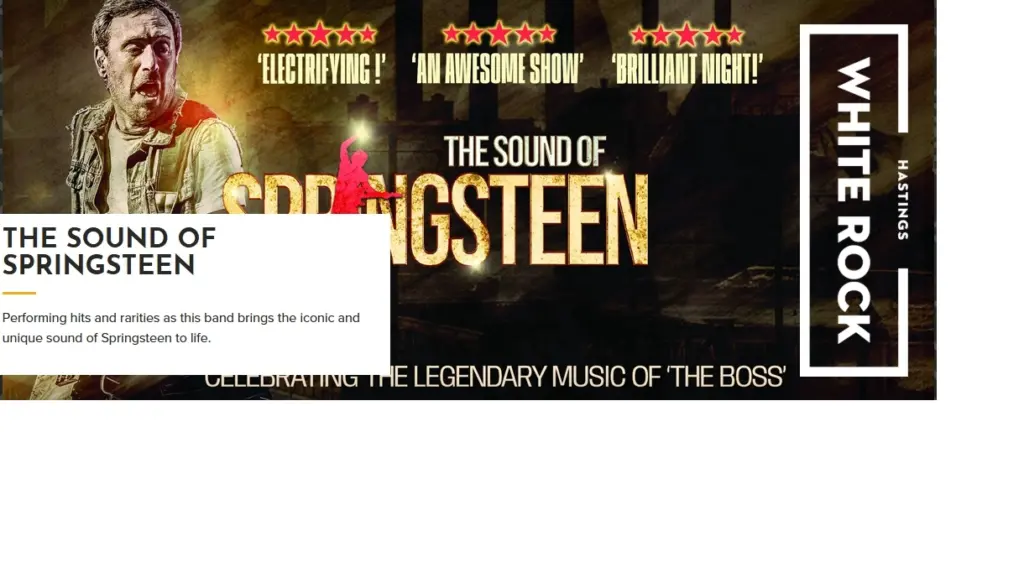 The Sound of Springsteen