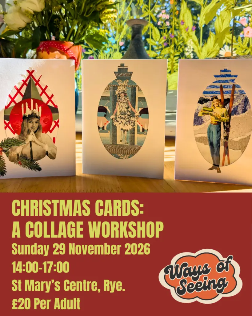 Christmas Cards: A Collage Workshop