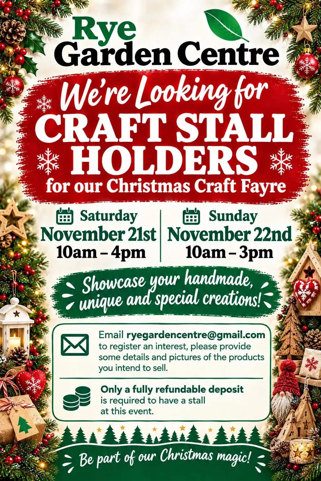 Christmas Craft Fayre Christmas Craft Fayre