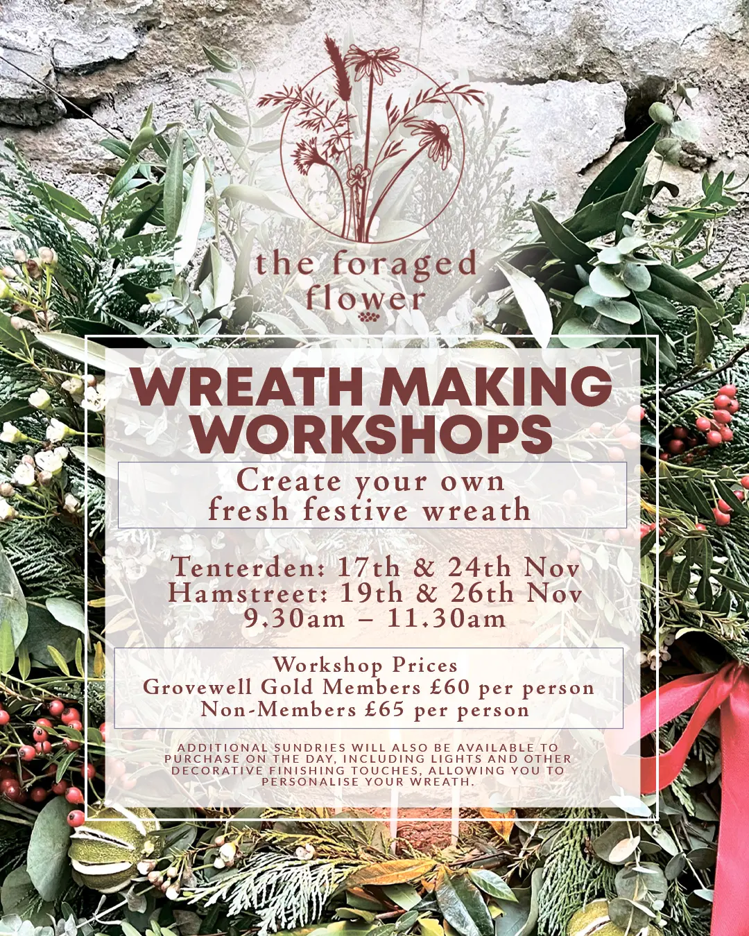 Wreath-Making Workshop Wreath-Making Workshop