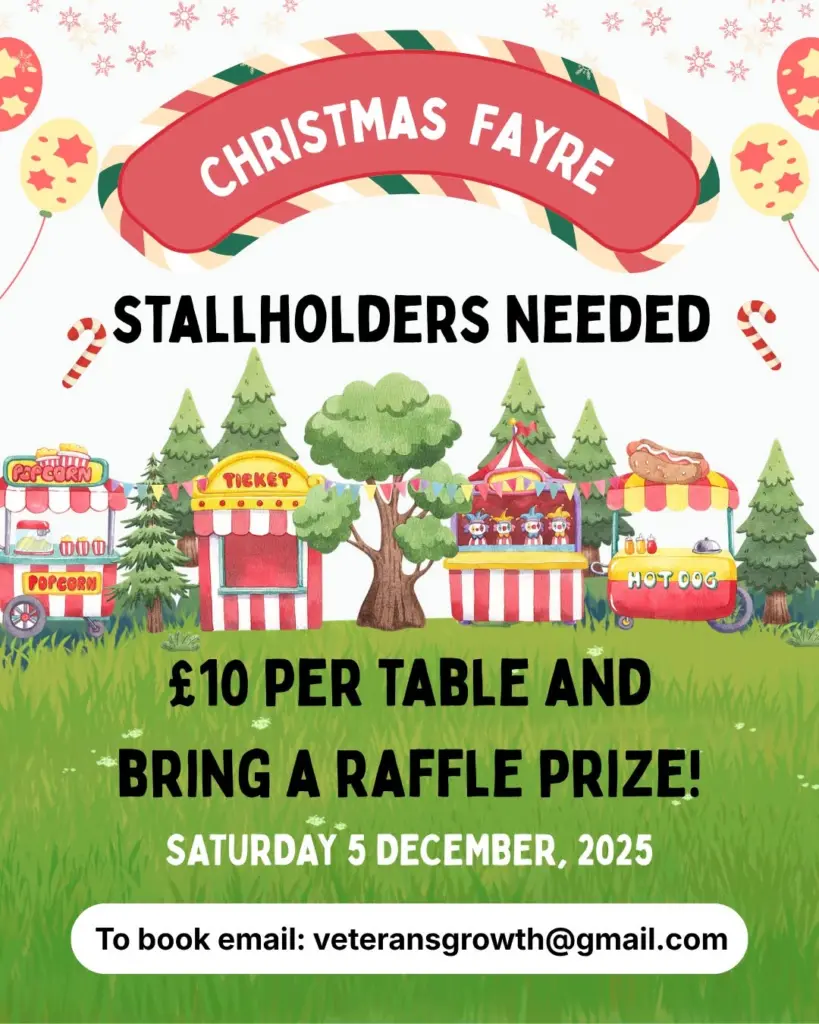 Veterans’ Growth Christmas Fayre